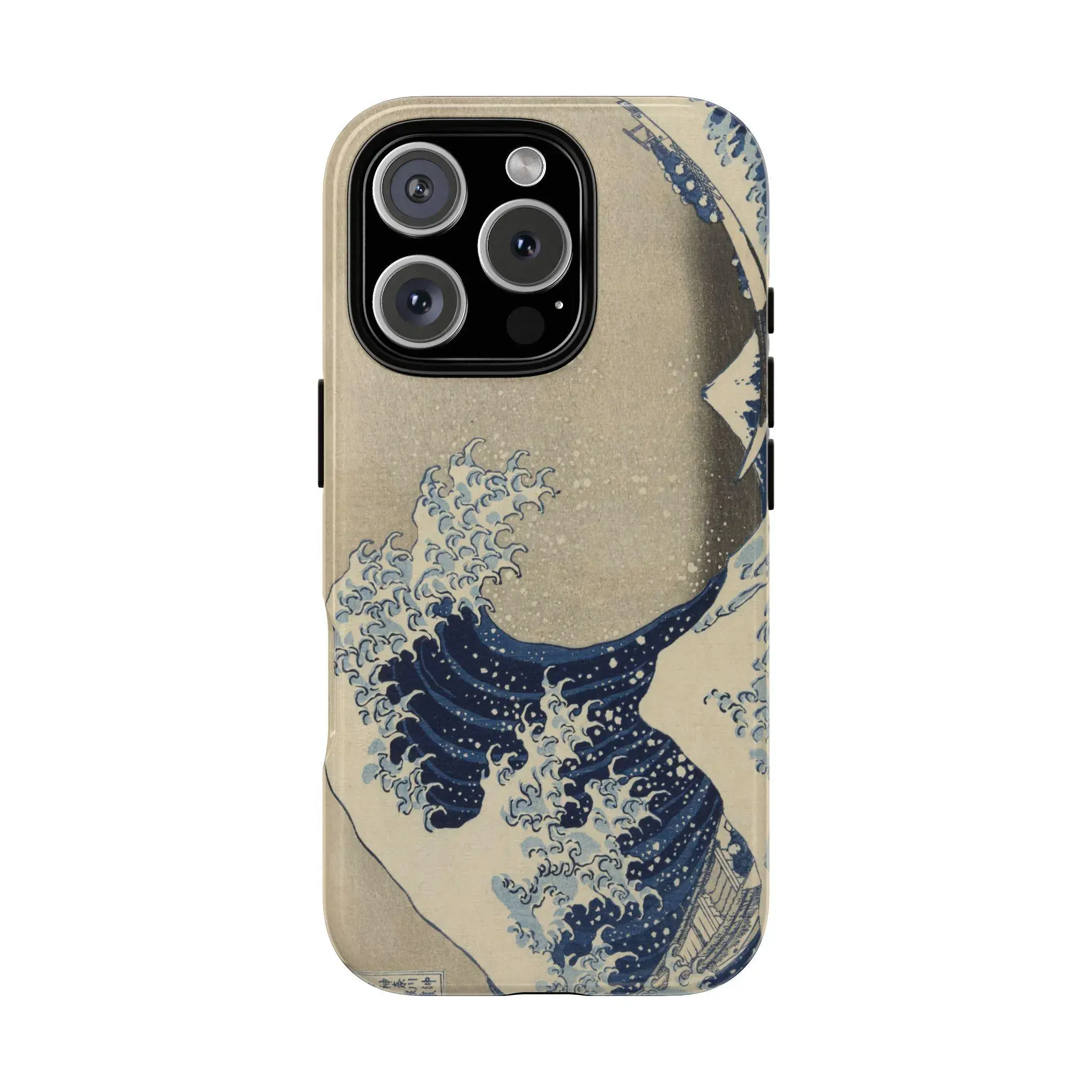 The Great Wave by Katsushika Hokusai - Premium Protective Tough Phone Case | for iPhone & Android 48 models, 2 Surfaces