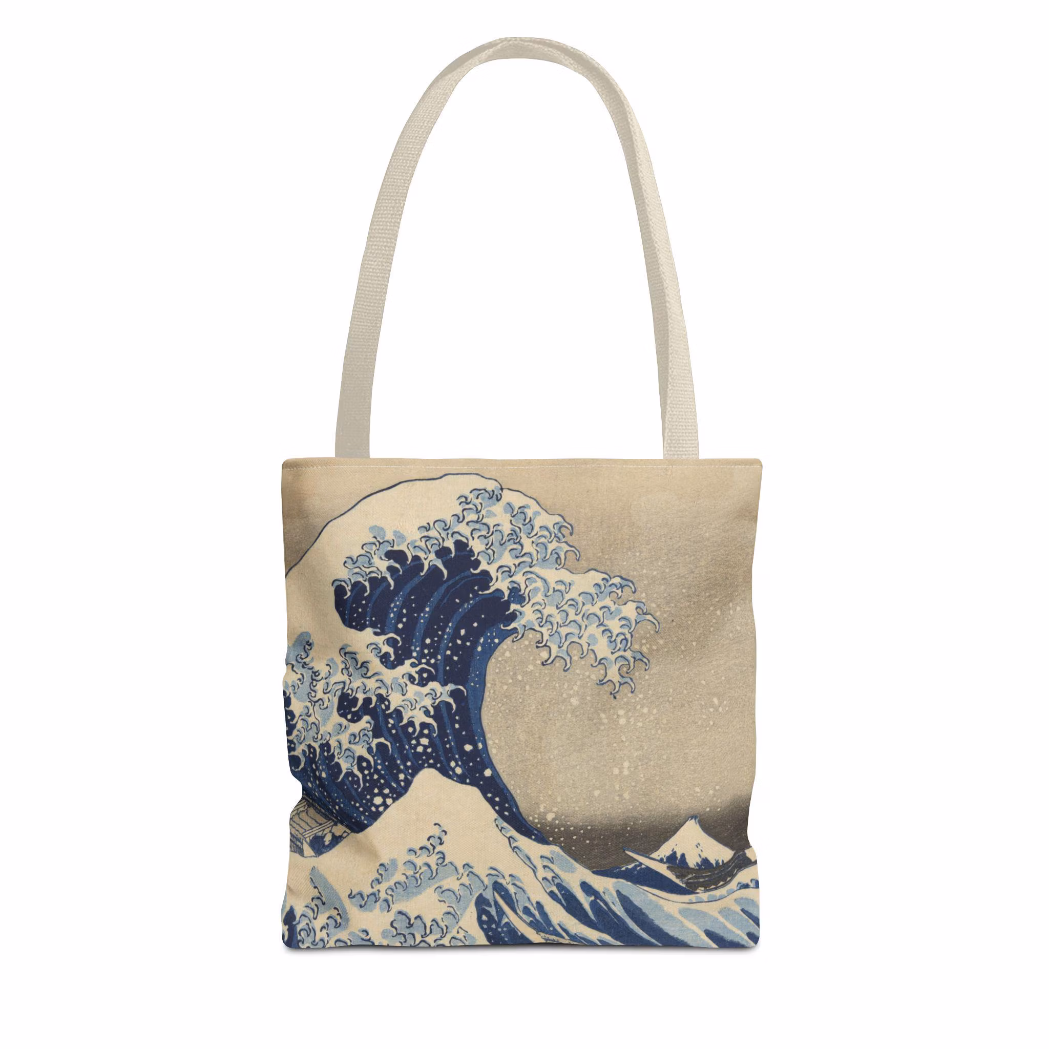 The Great Wave Tote Bag - Katsushika Hokusai Ukiyo-e Art from Thirty-Six Views of Mount Fuji, Japanese Aesthetic Accessory